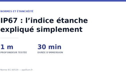 IP67 : c’est quoi et quels appareils sont vraiment étanches